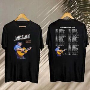 James Taylor Summer Tour 2025 Shirt, James Taylor 2025 Concert, James Taylor 79